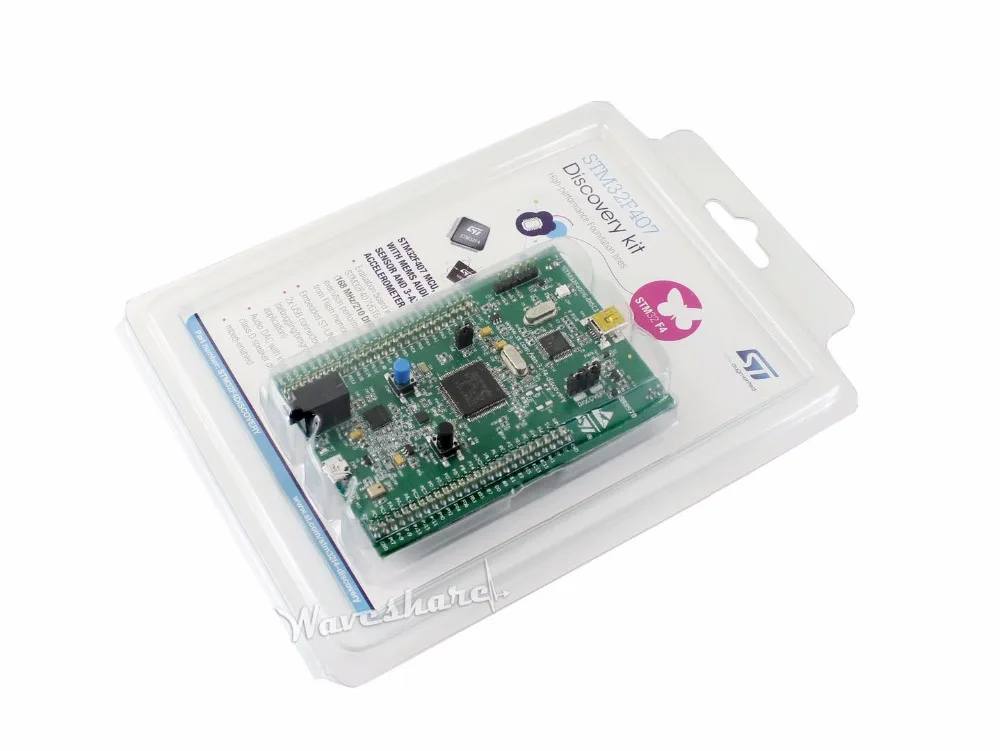 Comprar ST Original MB997D STM32F4DISCOVERY compatible STM32F407G DISC1 de 32 bit brazo Cortex M4F 1 MB Flash192 KB RAM STM32 kit de descubrimiento
