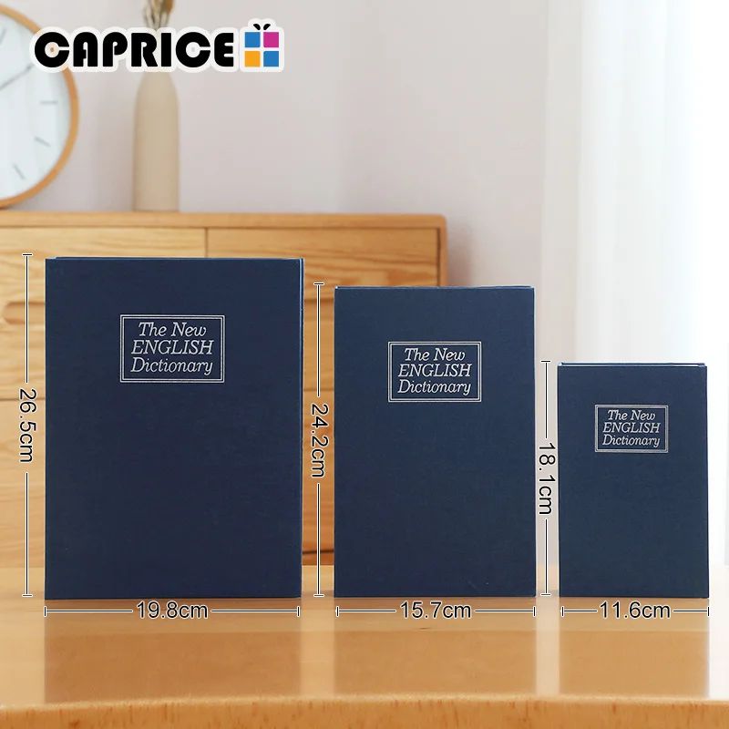 Металлическая копилка скрытая книга сейф коробка для хранения детей ребенок