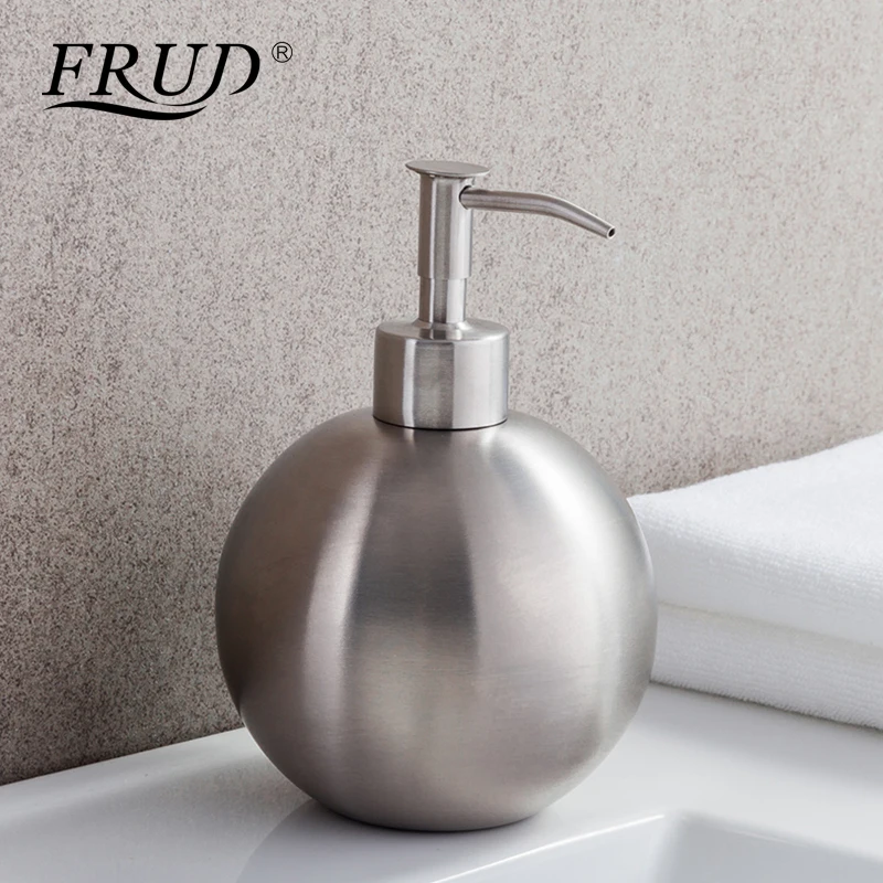 Диспенсер для мыла ручной FRUD из нержавеющей стали дезинфицирующего средства рук