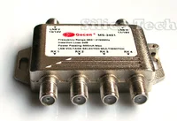 Gecen 2x4 13V/18V in, 4 out Satellite LNB V/H multi-switch MS-2401 2