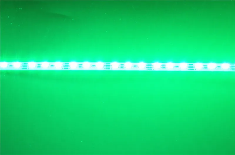 50 шт./лот RGB SMD5050 светодиодная полоса освещения 100 см 12 В постоянного тока 72