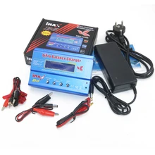 Chargeur pour batterie Lipo, câble de charge, adaptateur secteur 15v, 6A, iMAX, B6, 80W, balance numérique, NiMh, Li-ion, ni-cd,