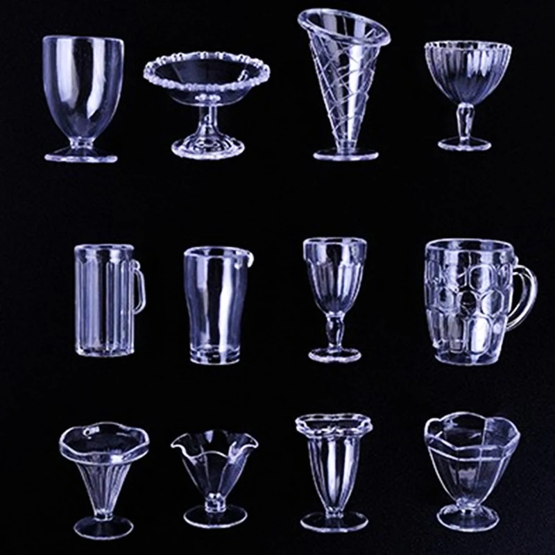 Мини чашка для мороженого Барби миниатюрный контейнер слайма кукольного домика