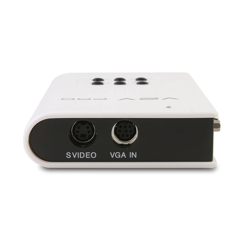 Конвертер видео GENIATECH Mygica V2V Pro AV/CVBS/ S video в Vga для Ps2/Ps3/Nintendo/XBox360 /VHS|v2v pro converter|s-video to