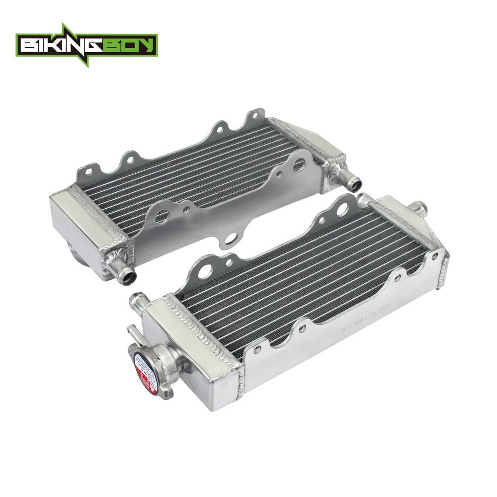 

BIKINGBOY 1 Pair Aluminium Cores MX Offroad Motocross Cooling Engine Radiators for YAMAHA YZ WR 250 YZ250 WR250 96-98 99 00 2001