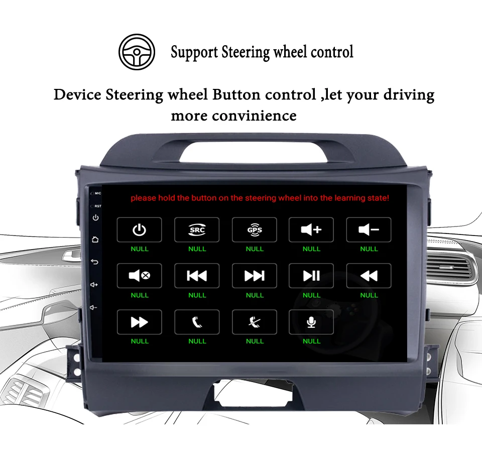 Flash Deal Android 9.1 Octa Core Headunit Car DVD player for KIA Sportage R 2014 2011 2012 2013 2015 Gps wifi Radio Bluetooth Unit 2 Flash Deal Android 9.1 Octa Core Headunit Car DVD player for KIA Sportage R 2014 2011 2012 2013 2015 Gps wifi Radio Bluetooth Unit 2