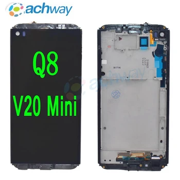 

1440 x 2560 For lg q8 LCD Display Touch Screen with Digitizer Assembly With Frame Free Shipping H970 for 5.2" LG V20 Mini lcd