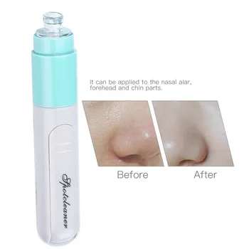 

New Electric Facial Pore Cleanser Dirt Suck Up Vacuum Blackhead Acne Remove Facial Skin Clean Massage Tools Battery Operated P00
