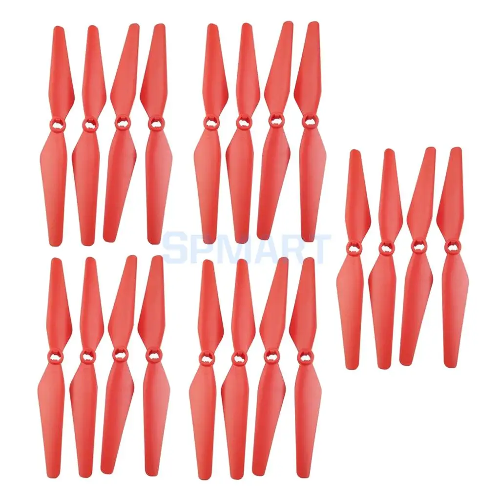20Pcs Paddle Propellers Prop Blade for SYMA X8SW X8SC X8SG X8 Pro RC Remote Control Drone Aircraft Helicopter Upgraded Parts