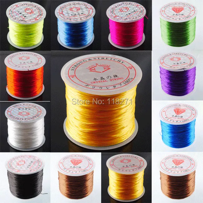 

Free shipping Stretch Elastic Bead Cord Thread String 45m PBH300