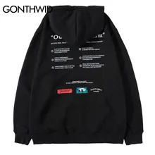GONTHWID креативный исходящий аутизм принт флисовые толстовки кофты забавная Панда повседневный пуловер с капюшоном уличная хип-хоп топы
