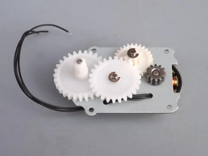 DC 7-12V Mini Brushless Gear Motor Hand-cranked Generator Charger Flashlight DIY