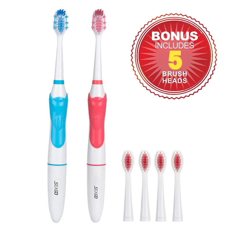 Waterproof Seago Sonic Electric Toothbrush Deep Clean font b Teeth b font font b Whitening b