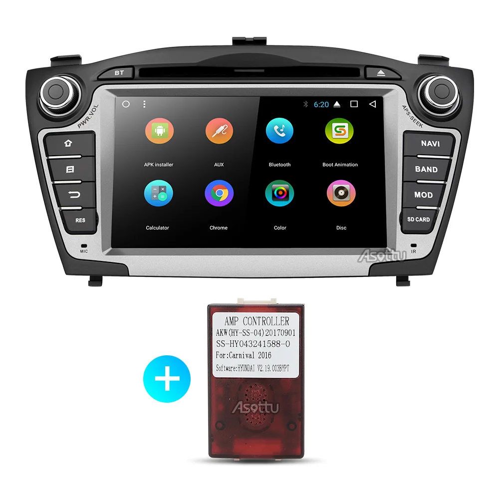 Asottu ZIX357060 Android 7,1 2G+ 32G для hyundai IX35 Tucson 2011 2012 2013 gps навигация 2 din Автомобильный dvd-плеер gps Радио стерео - Цвет: with canbus