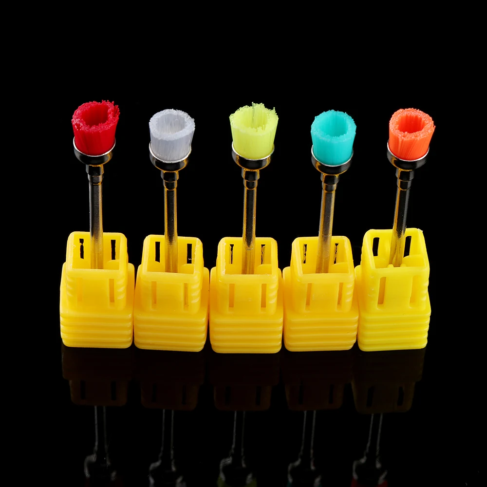 Разные цвета! 1 шт. профессиональная керамическая щетка для маникюра, электрическая машинка, пилки для дизайна ногтей, сверло для очистки ногтей, маникюрные дрели