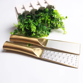

Gold Double Side Foot Rasp File Hard Dead Skin Callus Remover Black Pedicure Rasp Professional Pedicure Feet Files Care Tools