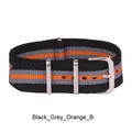 Black Grey Orange