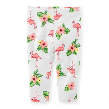 

Jumping meters Flamingo Girls leggings pants kids girls autumn spring elastic waist children clothes trousers girl pants