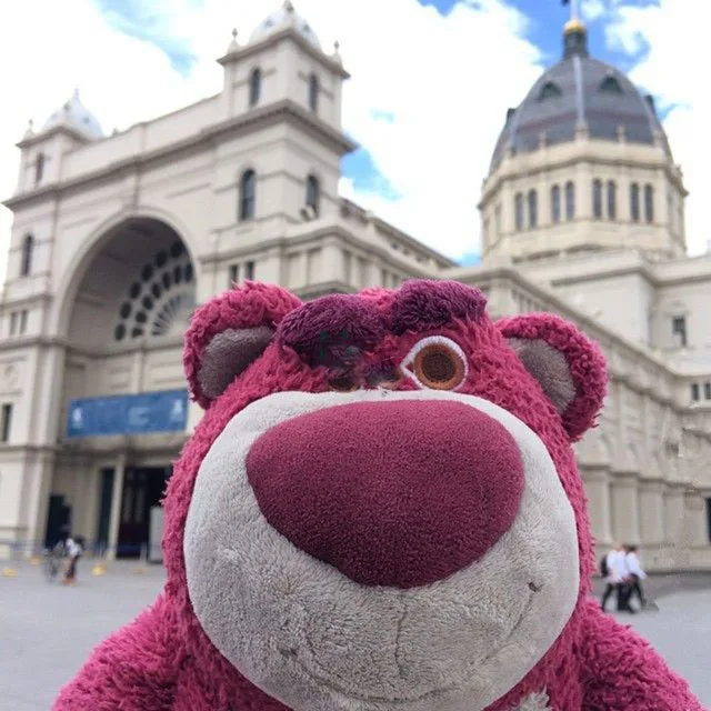giant lotso plush bear