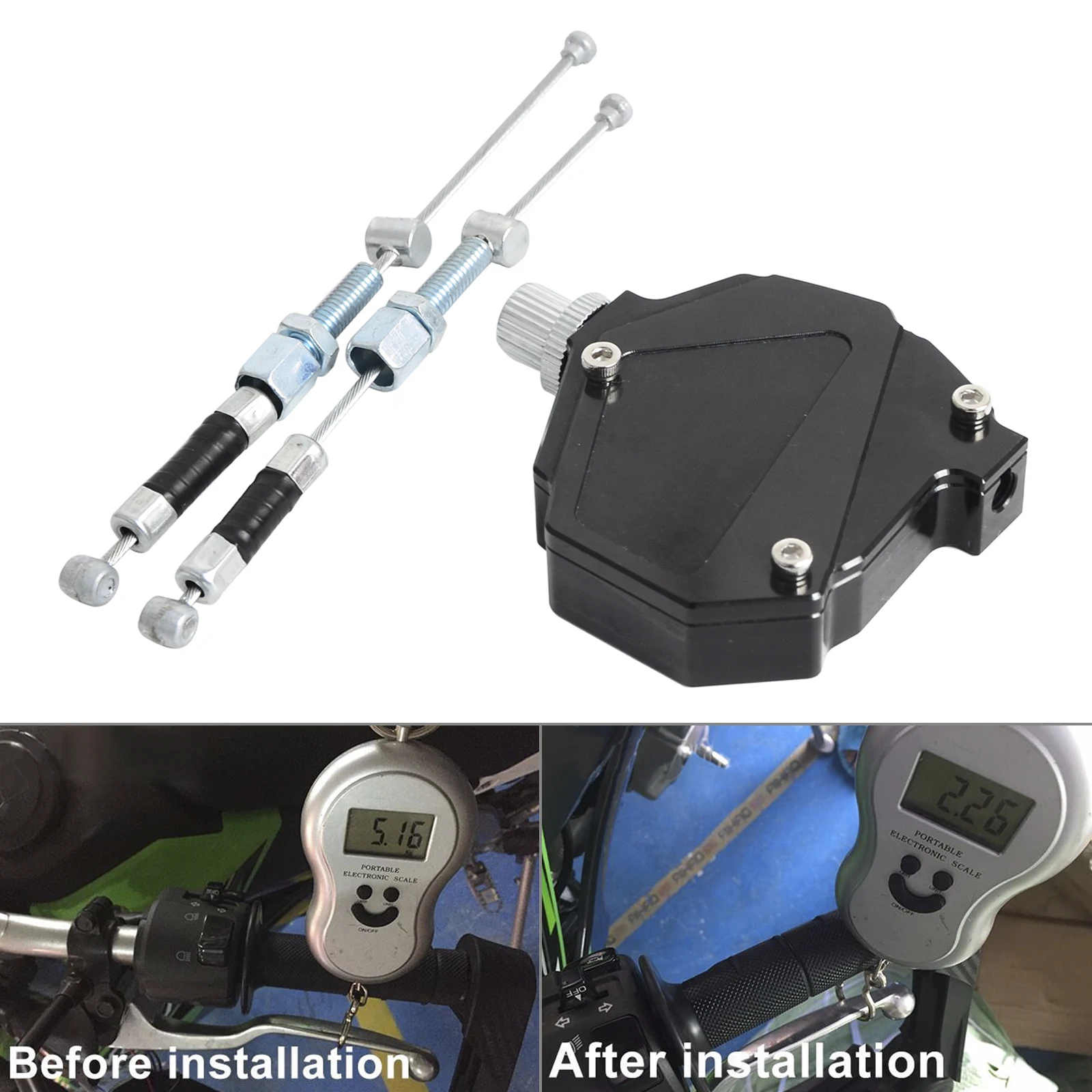 M8x50 Kettenspanner Schrauben Set - Für Honda Yamaha Kawasaki Suzuki