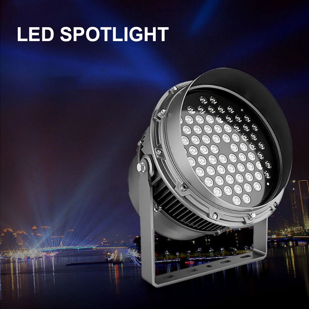 

60W 120W 240W LED FloodLigh Multicolor Round Flood Light Waterproof Professional Lighting Lamp Outdoor Lamps Site Light Indoor