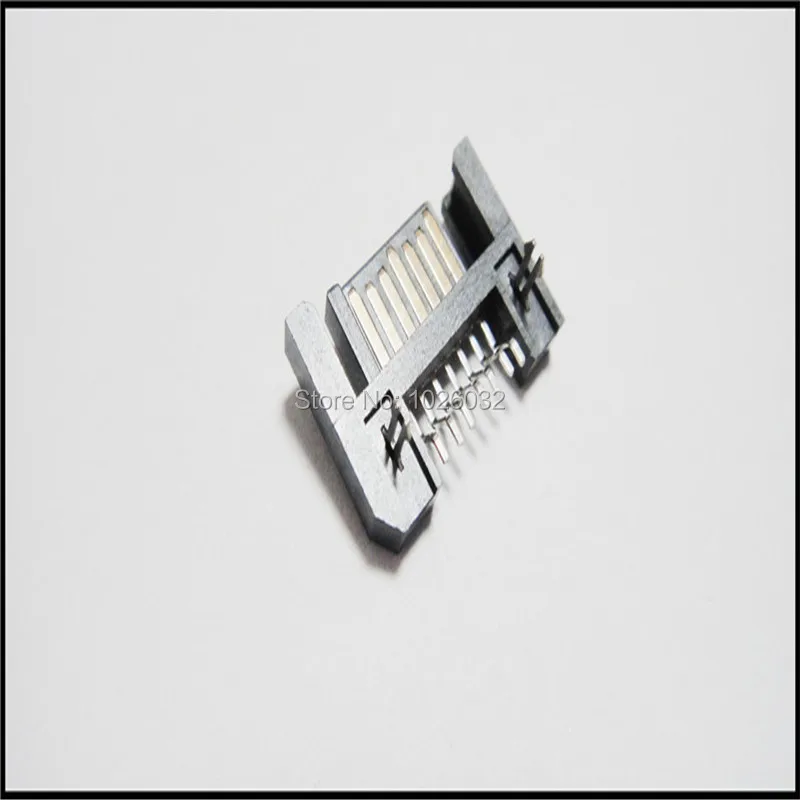 Бесплатная доставка SATA 7 pin SMT Тип платы с прямым углом DIP разъем питания для