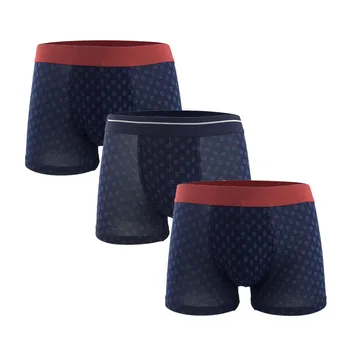 

Premium Comfort Cotton Underwear Men Boxershorts Business Style Sexy Male Underpants cuecas masculina marca boxers calzoncillos