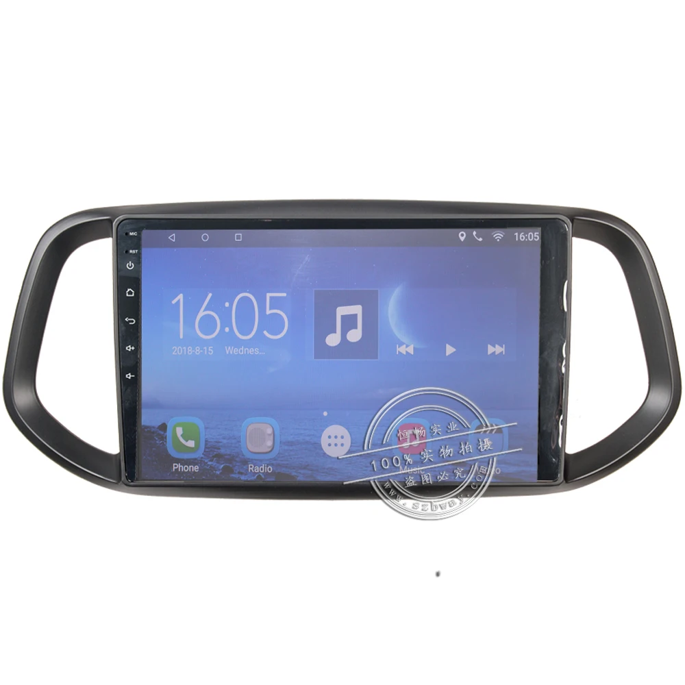 Perfect Bway 10.1" Car radio for KIA KX3 2015 Quadcore Android 7.0.1 car dvd player gps navi with 1 G RAM,16G ROM 12