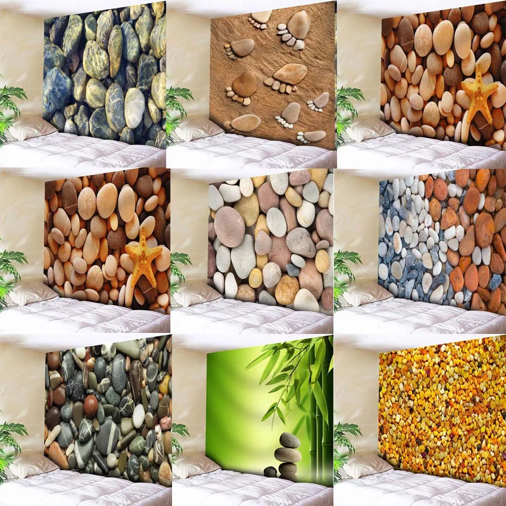 

European Cobbled tablecloth Party Wedding Decoration tapestry beach towel Star bamboo patternTable Runner Folded tapestry