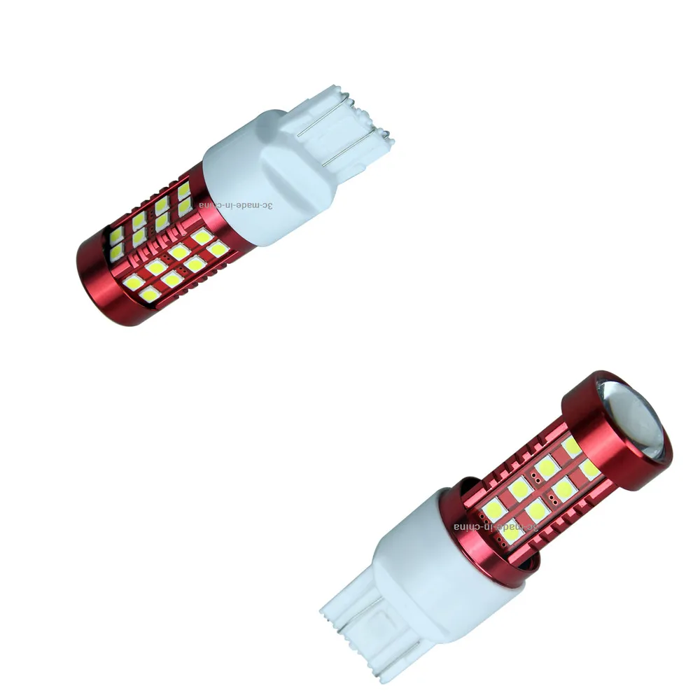 1pc T20 7443 7440 W21/5W 36SMD 3030 LED Car Turn Signal Brake light Parking lights Auto Fog Lamps Red White Yellow