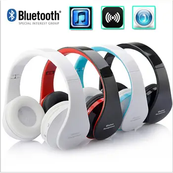 

Folding Headset Wireless Bluetooth Stereo Headphones Earphone for IOS Android
