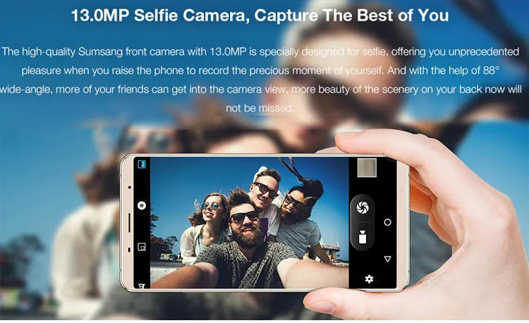 BLUBOO S3 4GB RAM 64GB ROM MTK6750T 1.5GHz Octa Core 6.0 Inch Incell Corning Gorilla Glass Sharp FHD+ Screen Dual Camera Android 7.0 4G LTE Smartphone