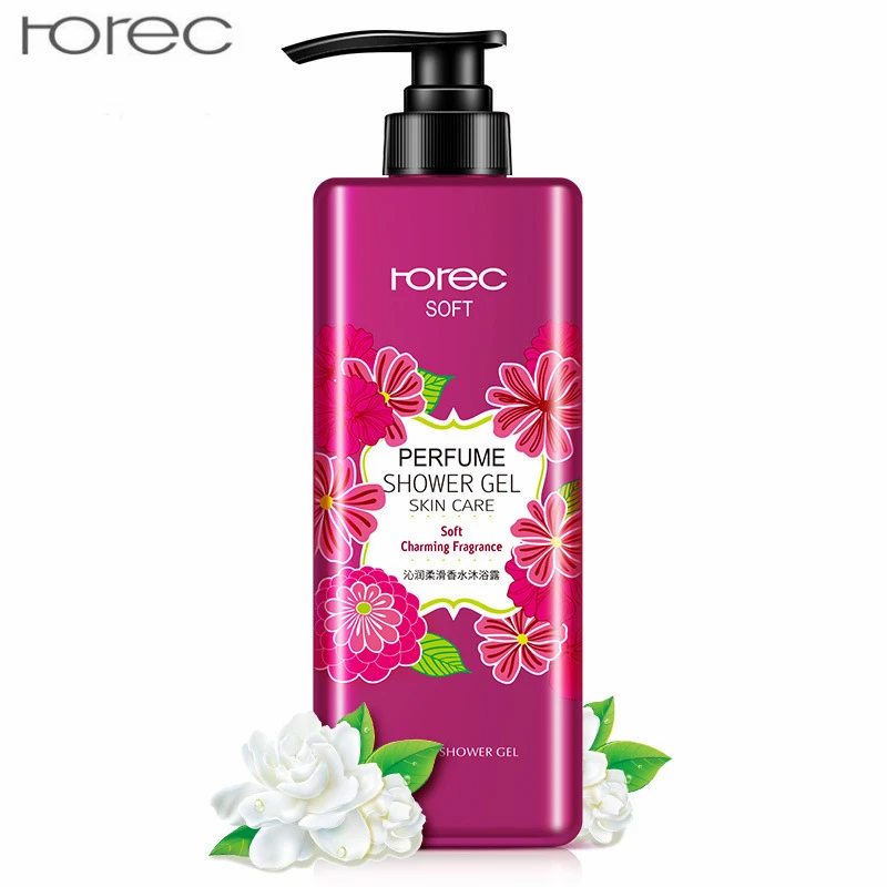 Silky Soft Perfume Shower Gel Fresh Charming Fragrance Deep Cleansing