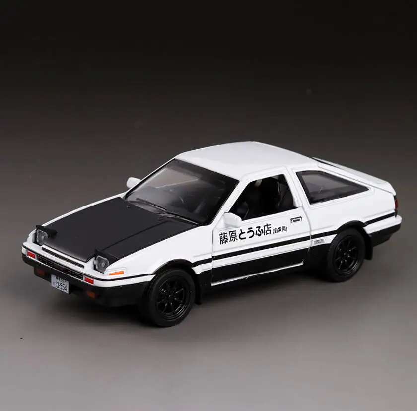 1/32 Diecasts& Toy транспортные средства TOYOTA AE86 супер модель автомобиля со звуком и светом коллекционная машинка Игрушки для мальчиков подарок для детей brinquedos