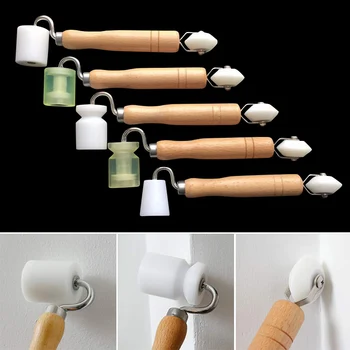 

Dual Head Corner Wallpaper Seam Roller Seam DIY Tool for Seamed Home Decor DAG-ship