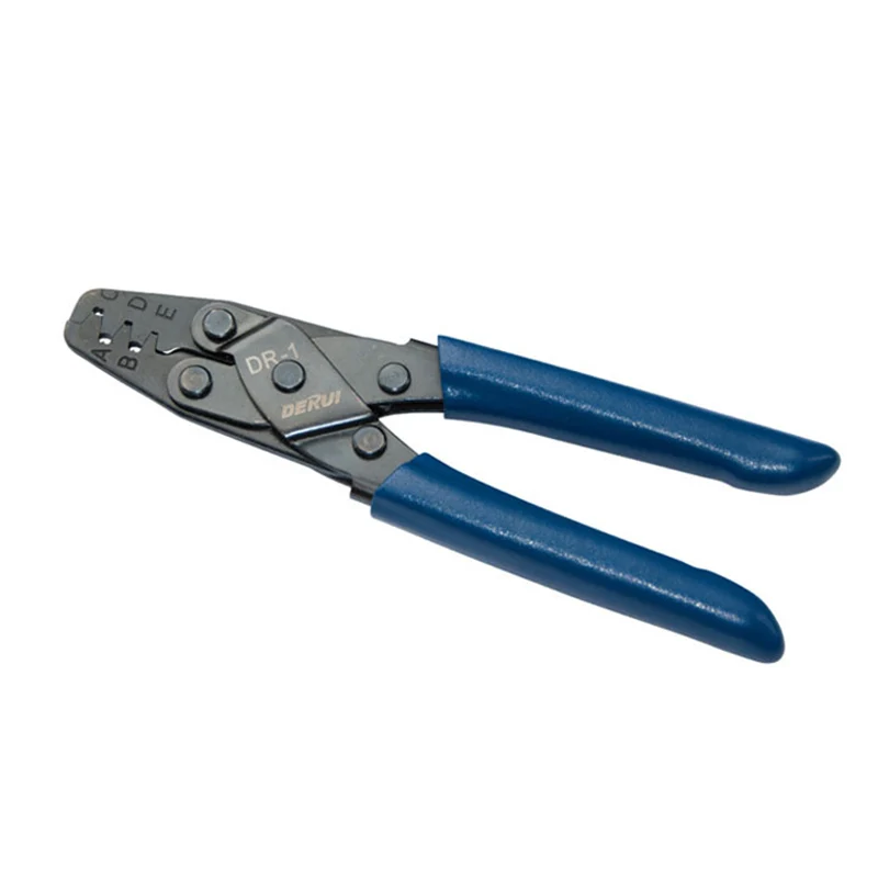 

Hand Crimping Tool Terminal Crimp Wiring Harness Terminals Style Plier Open Barrel HVR88