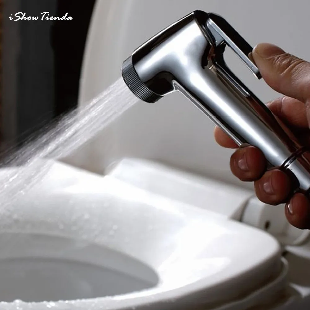 

1pc 9cm Hand Held Shower Head Douche Toilet Bidet Spray Wash Jet Shattaf Diverter New Wash Jet Shattaf Diverter Sheds & Storage