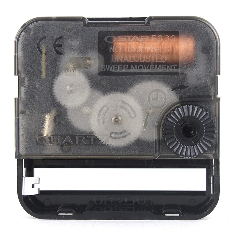

Ostar Silent Movement Plastic quartz clock mechanism with hands Clock Accessory Quartz DIY Clock kits F333