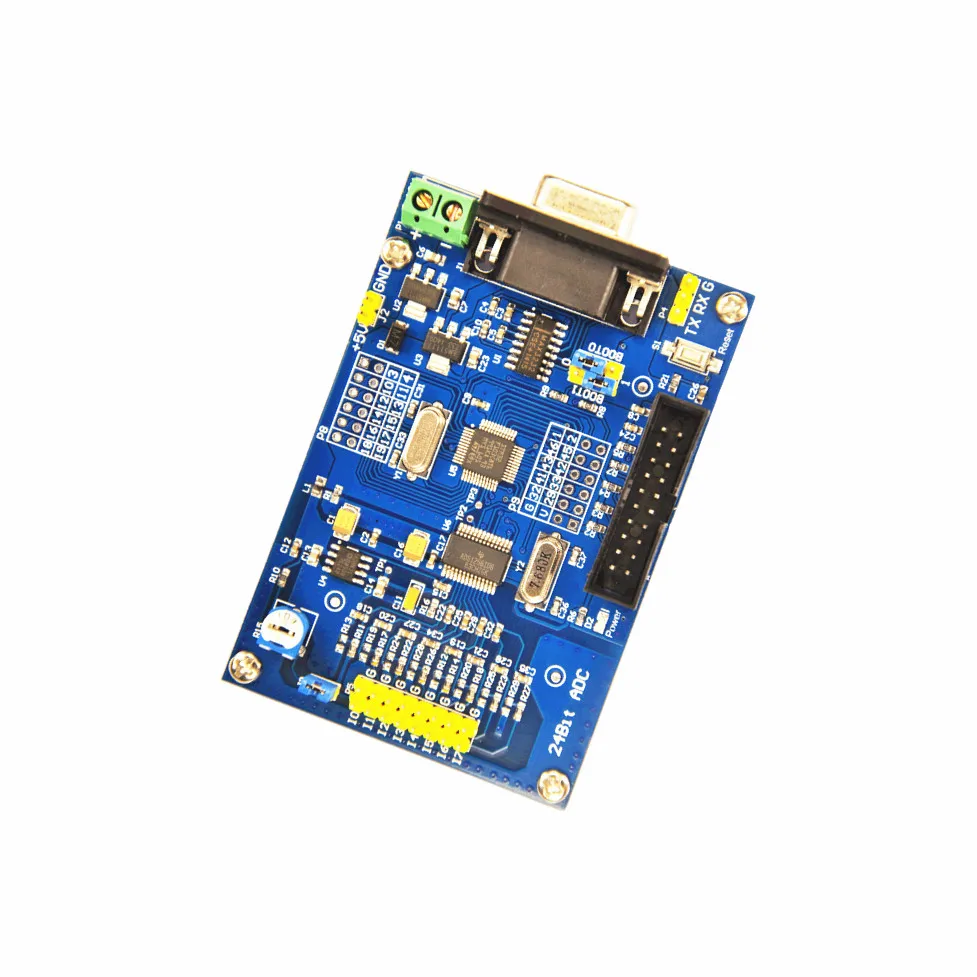 ADS1256 24 бит AD Высокоточный модуль сбора, 24 бита АЦП, STM32F103C8T6, AD Модуль