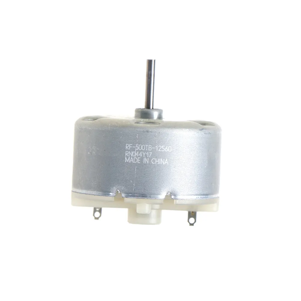 

DC 3V-12V Electric Micro VDC DVD Motor 3V-2700RPM 6V-4000RPM RF500TB-12560 Promotion