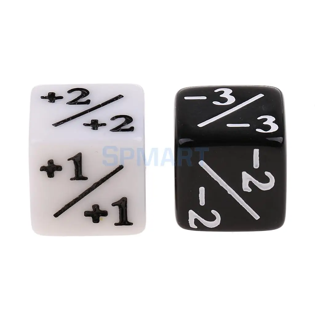 20x Six Sided Fraction Dice for Addition Subtraction Multiplication Division