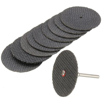 

Double Net Surface Section Grinding Wheel Disc Piece 25pcs / set Glass Fiber Reinforced Cut Off Wheel Fit Dremel Tool