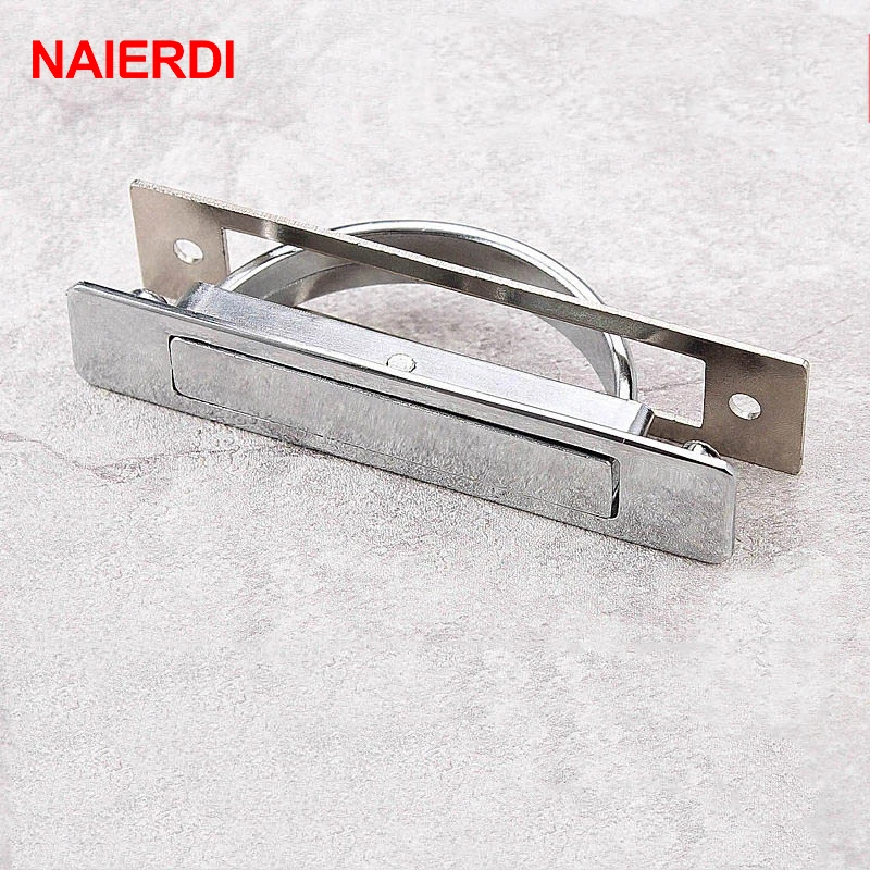 Manijas ocultas de Tatami NAIERDI Puerta de aleación de Zinc cubierta incrustada manija de gabinete de piso pomos empotrados oscuros herrajes de muebles