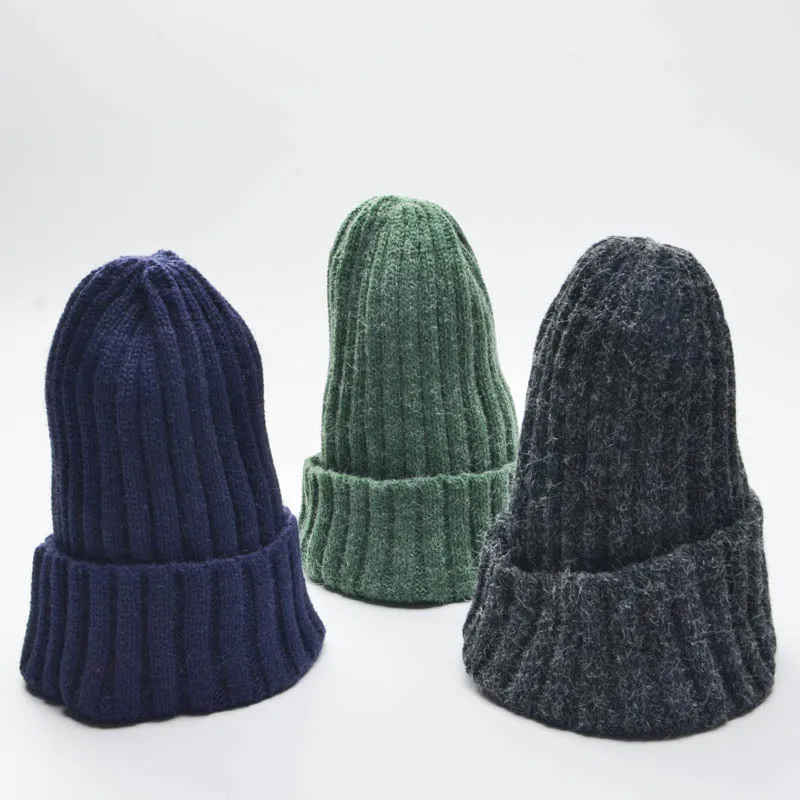 

Winter Cute Casual Cap Boys And Grils Beanies Hat Candy Color Winter Knit Hat