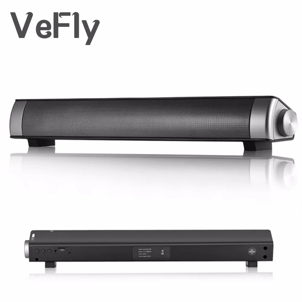 Bluetooth колонка VeFly LP 08 звуковая панель стерео объемный беспроводной Звук тонкий