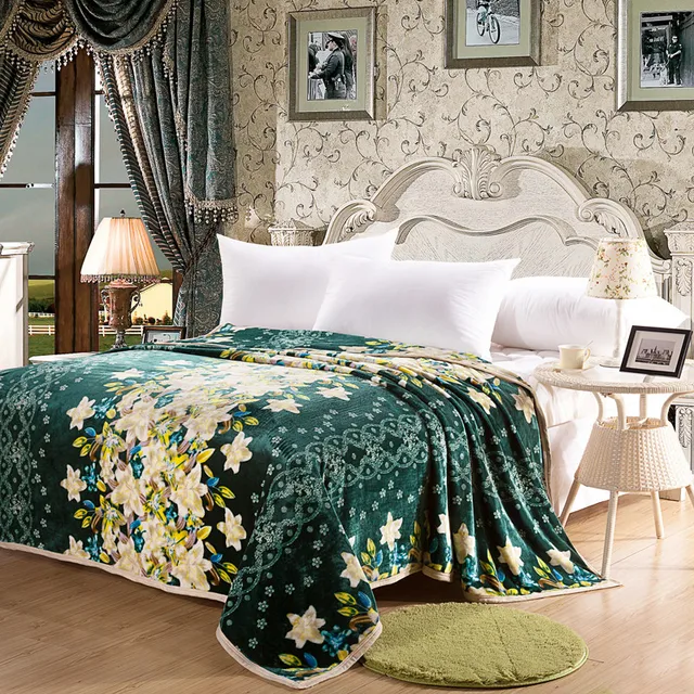 Warm Blanket Winter Bed Linen Adult Single Bed And Double Bed Blanket Hair / Sofa / TV / Travel