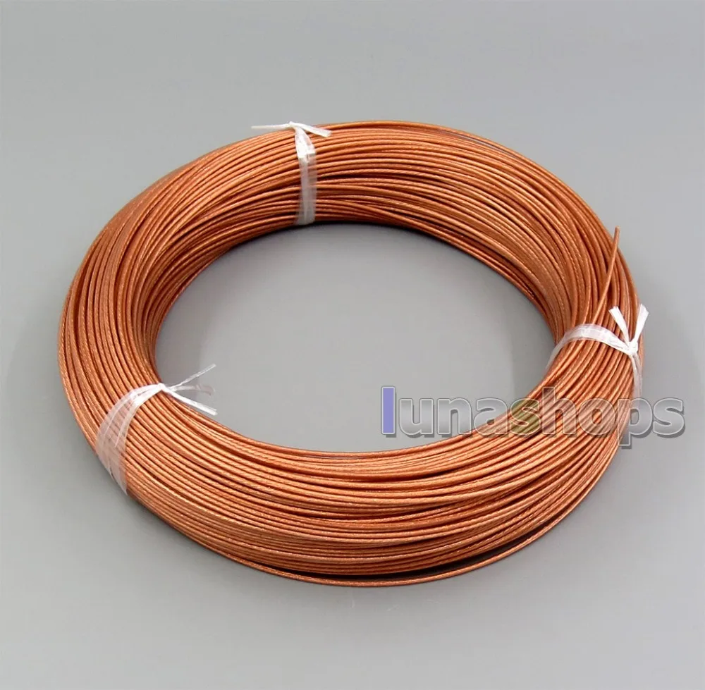 LN006254 5 м Hi Res Pure 7N OCC 160 + 0 05 мм изолирующий слой наушников для оптовых проводов