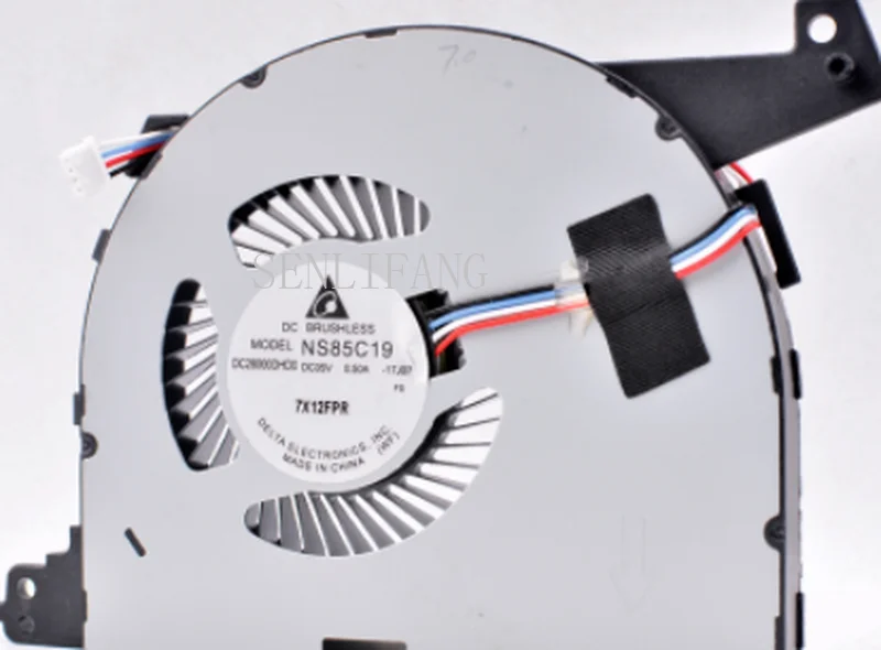 

Free shipping Original for Delta NS85C19-17J07 5V 0.50A DC28000DHD0 notebook built-in CPU cooling fan