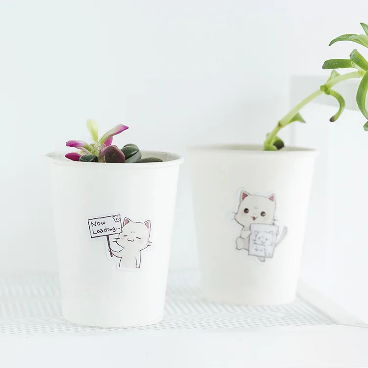 45pcs Cartoon Cat Paper Stickers Adhesive Stickers DIY Decoration Diary Stationery Stickers Book Box Package Label Sticker 2019 45pcs Cartoon Cat Paper Stickers Adhesive Stickers DIY Decoration Diary Stationery Stickers Book Box Package Label Sticker 2019