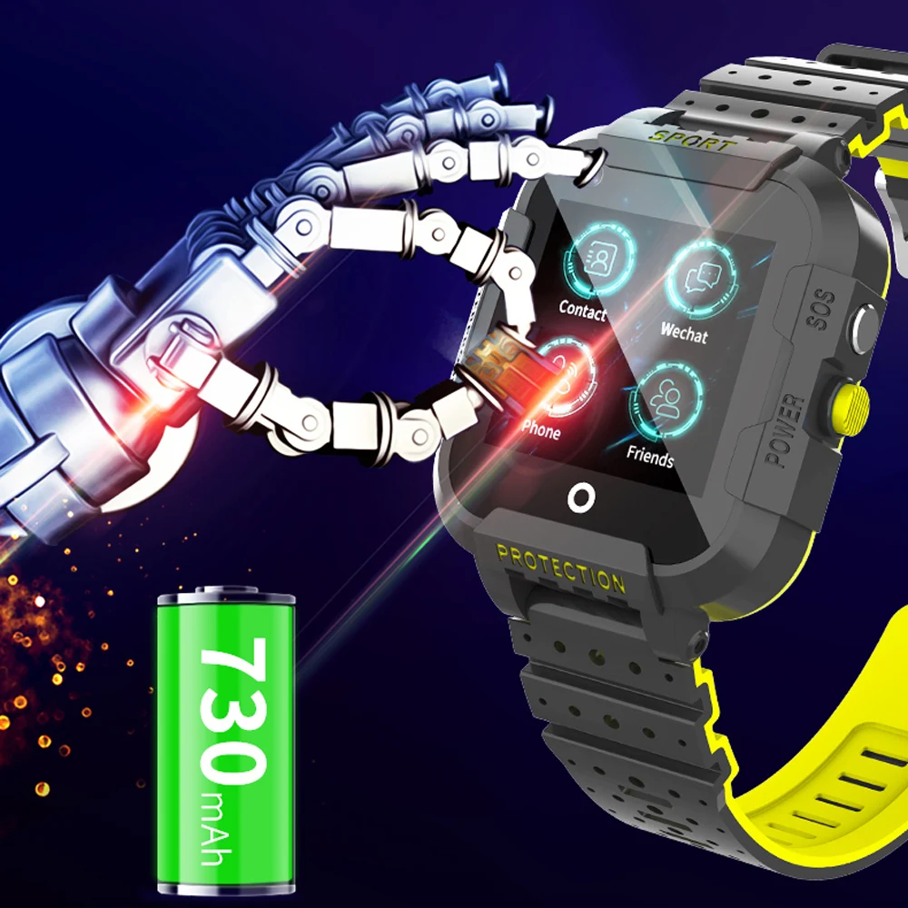 696 DF39Z Kids 4G GSM Smart Watch Call Video Call SOS Emergency Call For Help LBS+GPS+WIFI Multiple Positioning Kids Gift watch